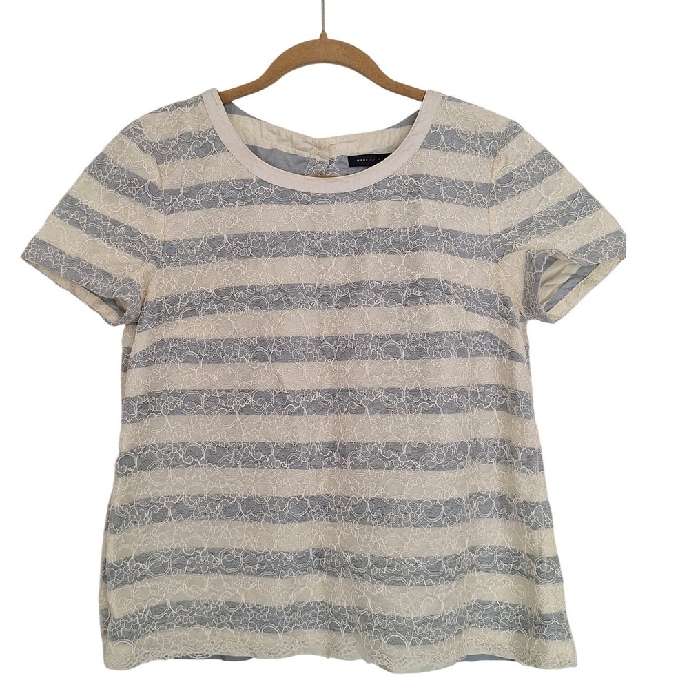 Marc by Marc Jacobs lace top blouse size‎ 10